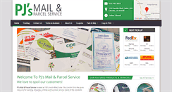 Desktop Screenshot of pjsmail.com